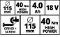 Preview: Einhell Maschinen-Set TE-TK 18/2 Li Kit (CD+AG) 4257240