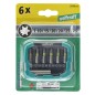 Preview: wolfcraft Bit-Box TORX® (T 10-25), 7-tlg. 2978000