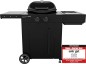 Preview: Outdoorchef Gas Kugelgrill AROSA 570 G EVO PLUS Black - mit Blazing-/ Cooking Zoner, 18.128.79