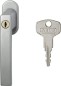 Preview: Abus Fenstergriff FG210 silber abschliessbar Silber, 53451