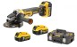 Preview: DeWalt Akku-Winkelschleifer 18V 125 inkl. 3 x Li-Ionen Akku 5.0 Ah DCG405P3-QW