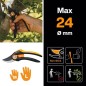 Preview: Fiskars Plus SmartFit Bypass-Gartenschere P541, 1057169