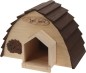 Preview: Igelhaus Iglu mit Holzeingang 34,5x20x23,5 cm VH2000320