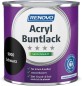 Preview: Renovo Acryl Seidenmattlack Schwarz, 375 ml, 282903759900