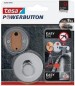 Preview: Tesa Powerbutton Haken Premium chrom, 59342-00000-00