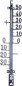 Preview: TFA Dostmann Analoges Außenthermometer aus Metall, 12.5002.50