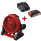 Preview: Einhell PXC Sommer-SET, Akku Ventilator 3408035 + Starter-Kit 18V/2.5Ah 4512097