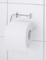 Preview: WENKO Toilettenpapierrollenhalter Simple - Stahl, 18266100