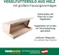 Preview: Windhager Vogelfuttersilo Pultdach XXL, 05364