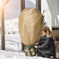 Preview: Windhager Winter-Vlieshaube Protect, Kälteschutz, 1,4 x 2 m, Beige, 06834