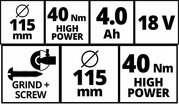 Einhell Maschinen-Set TE-TK 18/2 Li Kit (CD+AG) 4257240