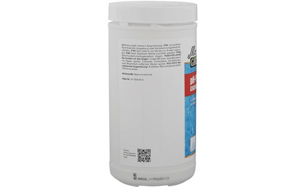 Mr Gardener pH-Plus Granulat 1,2 Kg zur Wasserpflege 0802002MG