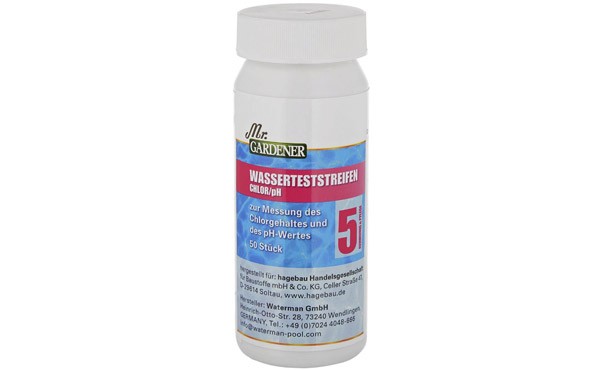 EM Mr.GARDENER Wasserteststreifen 50er Pack 502010803MG