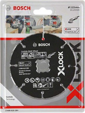 Bosch X-LOCK Carbide Multiwheel Trennscheibe 115 mm - 2608619283