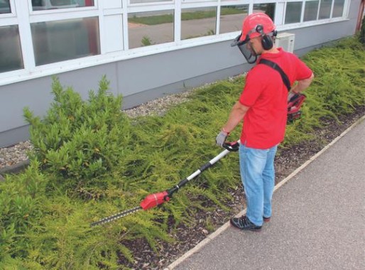 Einhell Akku Teleskop Heckenschere GE-HH 18/45 Li Solo 3410866 Verstellung 2