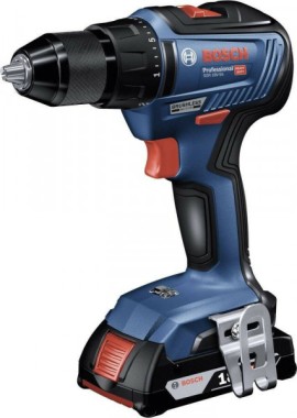 Bosch Akku-Bohrschrauber GSR 18V-55 Professional inkl. 2 x 18V 3.0Ah Akku + Ladegerät + L-Case