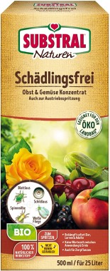 Substral Naturen Bio Schädlingsfrei Obst & Gemüse Konzentrat, 500ml,  3014