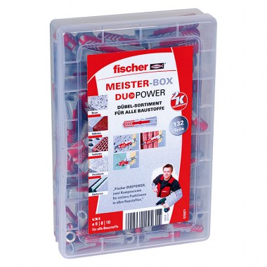 Fischer Meister-Box Duopower 132 tlg.