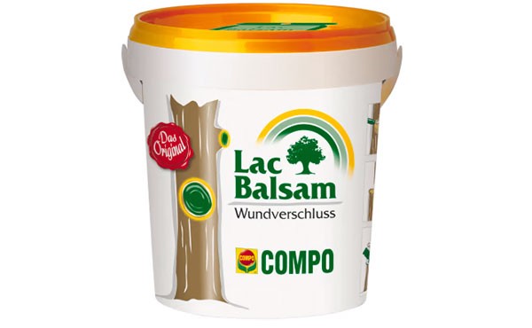 COMPO Lac Balsam, Wundverschlussmittel zur Behandlung an Zier- und Obstgehölzen, 1 kg, 17692