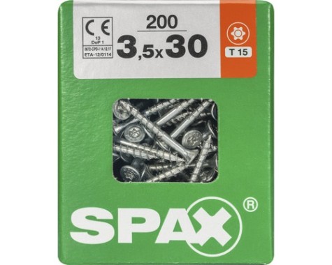 Spax Universalschraube, 3,5x30, 200 St., 4191020350307
