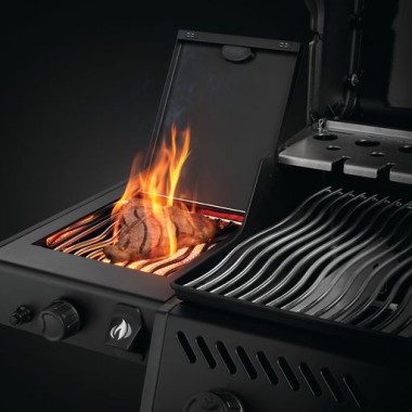 Gasgrill Napoleon Freestyle 425 Phantom, mit Infrarot- Seitenbrenner, F425DSIBPK-DE-P