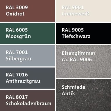 ADLER Ferro Rostschutz RAL9005 Tiefschwarz 375 ml, für Eisen, Stahl, Zink und Aluminium im Innen- und Außenbereich, 452500900537