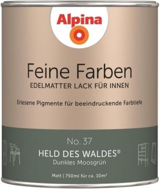 Alpina Feine Farben Lack, Held des Waldes, 750 ml, 984097