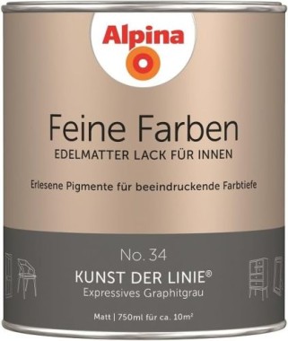 Alpina Feine Farben Lack, Kunst der Linie, 750ml, 984086