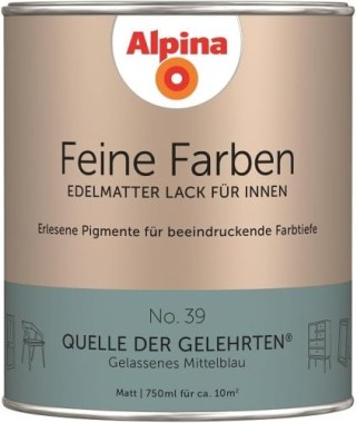 Alpina Feine Farben Lack, Quelle der Gelehrten, 750ml, 984100