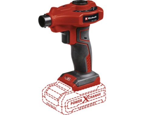 Einhell Akku-Kompressor CE-CC 18 Li + Akku-Luftpumpe CE-AP 18 Li Power X-Change, 18 V, inkl. 2 Ah Akku und Ladegerät, 2070111