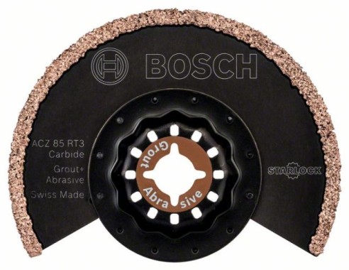 Bosch Carbide-RIFF Segmentsägeblatt ACZ 85 RT3, 85 mm, 1er-Pack 2608661642