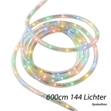 CASAYA LED Lichtschlauch außen 6 m (bunt)