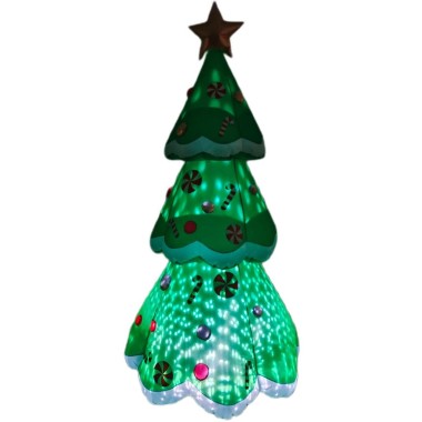 Koopman Aufblasbarer Weihnachtsbaum, 240 cm, DIF000240