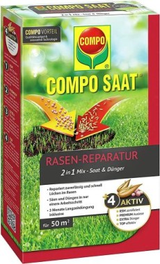 COMPO SAAT Rasen-Reparatur, 1,2 kg, 50 m², 10265