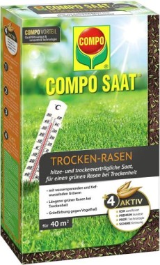 COMPO SAAT Trocken-Rasen, 1 kg, für 40 m², 23364