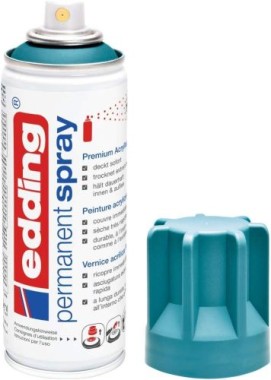 Edding  Permanent Spray, Acryllack, 911 Petrol Matt 200 ml, 95676