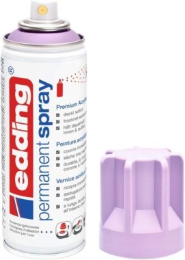 Edding  Permanent Spray, Acryllack, 931 Hell Lavendel Matt 200 ml, 497419