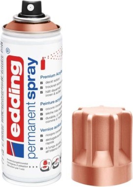 Edding  Permanent Spray, Acryllack, 932 Edles Kupfer 200 ml, 500190