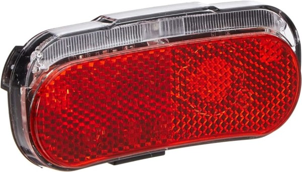 FISCHER Erwachsene Dynamo LED-rückleuchte Gepäckträger Standlicht, rot, One Size 85314