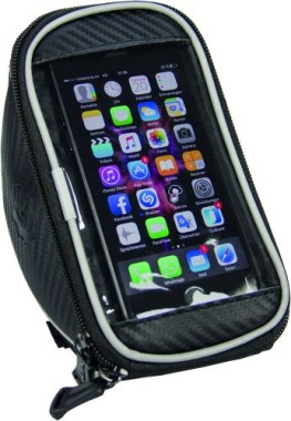 FISCHER Lenkertasche für Smartphonefach, wasserdicht, schwarz 86275