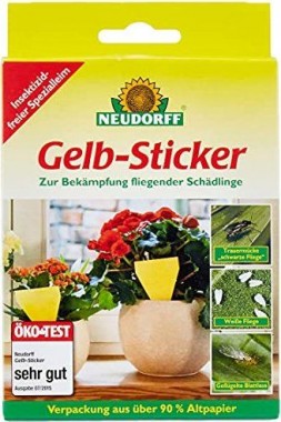 Gelb-Sticker von Neudorff 00318