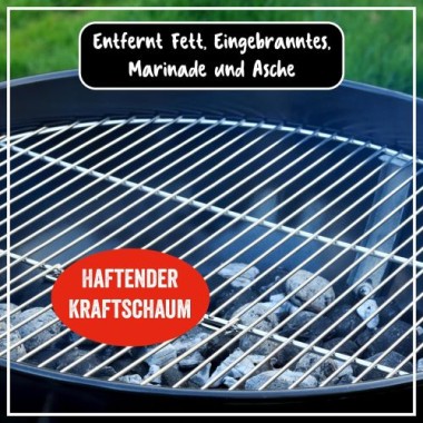 Grillreiniger Kraftschaum – Intensiver Fett- und Verkrustungsentferner 500 ml 8850001