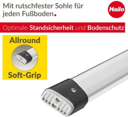 Hailo Alu-Klapptritt-Leiter D60 StandardLine silber 4442-701