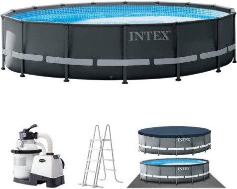 Intex Frame Pool Set Ultra Rondo XTR Ø 549 x 132 cm, 126330GN