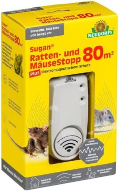 Neudorff Sugan Ratten- und MäuseStopp, elektromagnetischer Schutz für ca. 80m2 03038