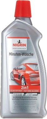 NIGRIN Performance Minutenwäsche 2 in 1 Shampoo + Glanztrockner, 1 Liter, 73877