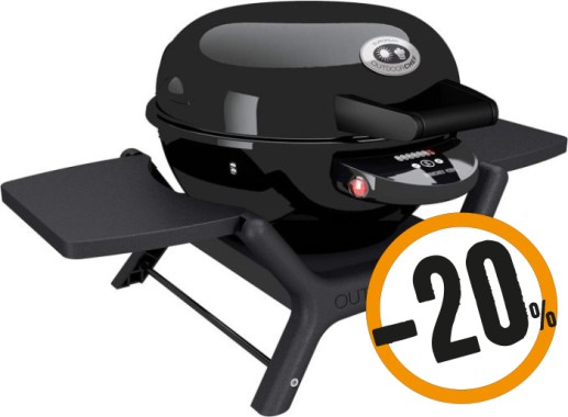 Outdoorchef Elektrogrill mit Deckel Minichef 420 E, DM 42 cm, 18.130.14 Abverkauf