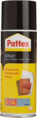 Pattex Sprühkleber Power Spray Permanent 400ml, 272776