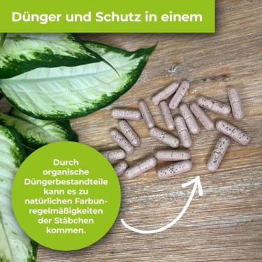 PROTECT GARDEN Lizetan Plus Combistäbchen, Langzeit-Schädlingsfrei und Premium-Dünger in Einem, 40 Stück, A032842