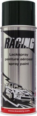 Racing Autolackspray Schwarz, Glänzend, 400 ml, 288005